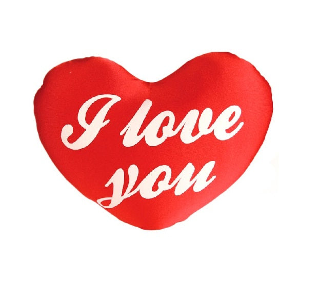 Herzkissen I Love You 33cm