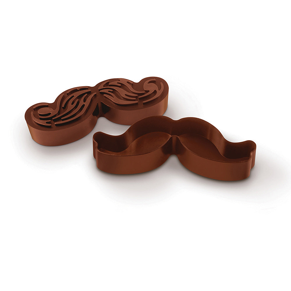 Backset Mustache mit 5 Bartformen