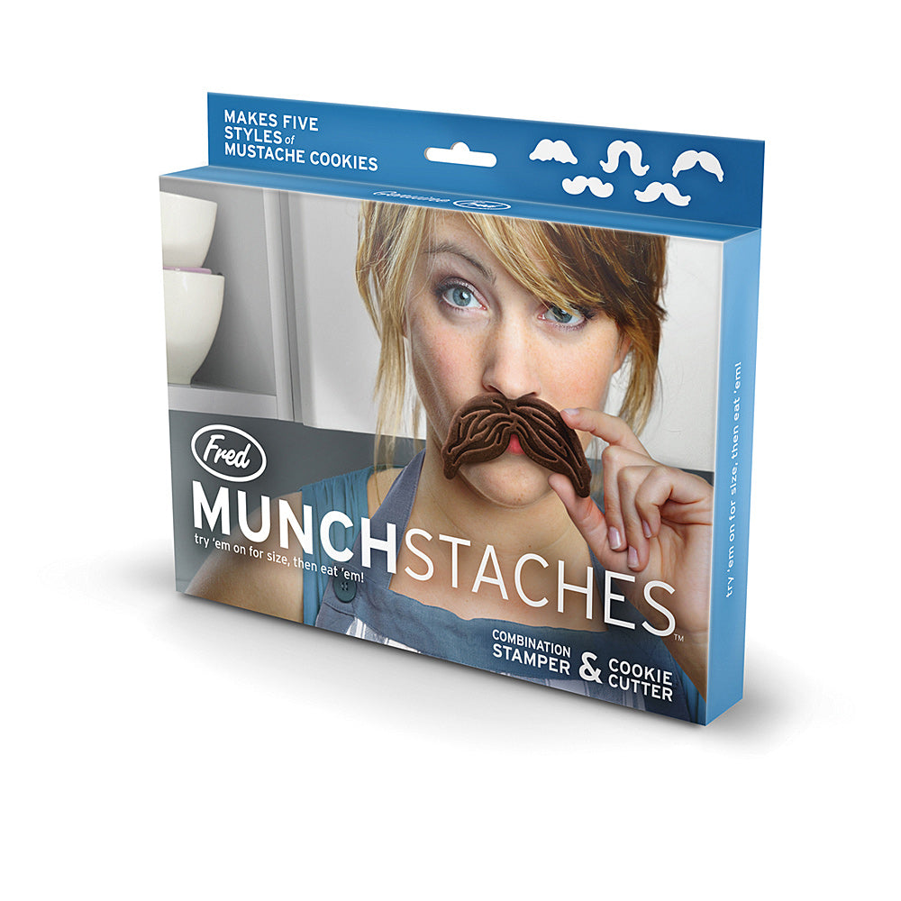 Backset Mustache mit 5 Bartformen