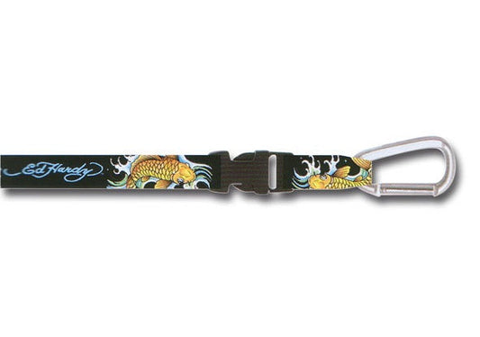 Ed Hardy Schlüsselband Gold Koi