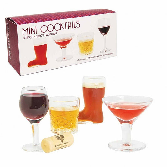 DCI Mini Cocktail Shots 4er Set