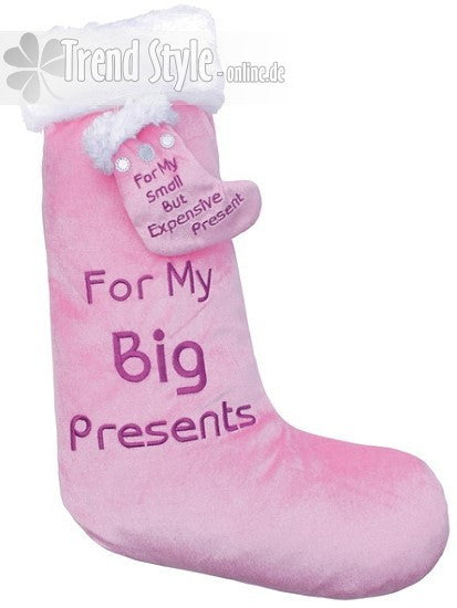 Geschenk-Stiefel pink 2er Set