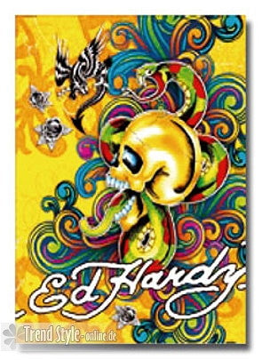 Ed Hardy Unlimited Heft A4 gelb