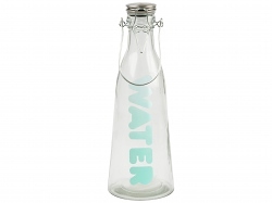 Presenttime Glasflasche Water