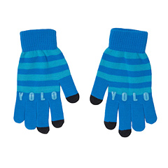 Silly Gifts iTouch Handschuhe YOLO blau/aqua