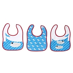 JIP LÃ¤tzchen Walfisch blau 3er Set