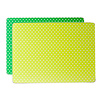 Presenttime Tischset Mini Dots lime & grün 2er Set