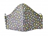 Stoffmaske Bunte Dreiecke mit Einlagefach-Option und verstellbaren Gummibändern