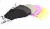 Einfarbige Baumwollmaske Uni 3-lagig mit Einschubfach und Größenwahl