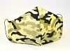 Baumwollmaske Camouflage sand mit Einlagefach-Option und Größenwahl
